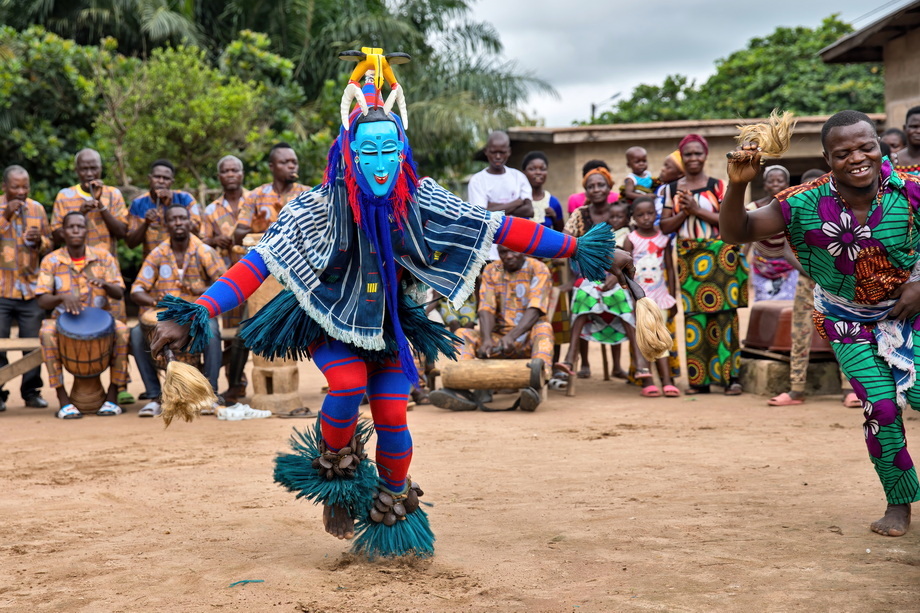 Zaouli Mask Dance: The Sacred Masked Tradition of Ivory Coast's Guro People
